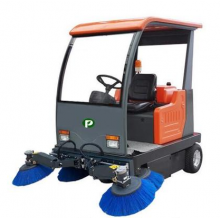 陜西普森西安掃地機電動中小型清掃車、地下車庫小區(qū)物業(yè)掃地機